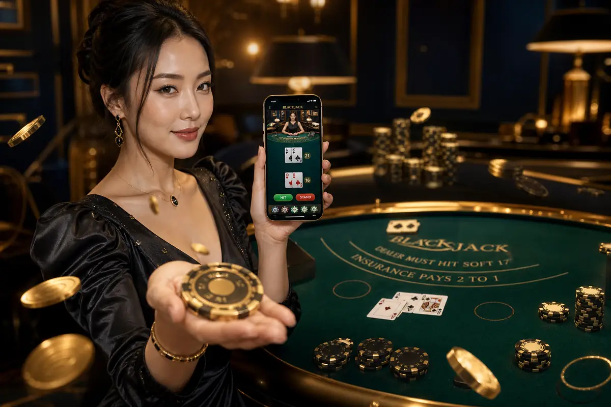 mmgo6 ကြိုဆိုဘောနပ်စ် Blackjack ငွေသွင်း